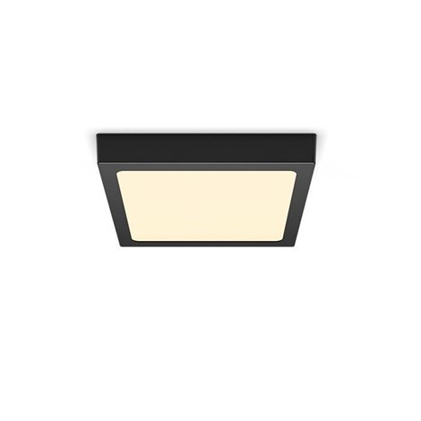 Magneos přisazené LED svítidlo 1x12W 1150lm 2700K IP20 hranaté 21cm, černé 5
