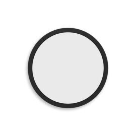 Magneos přisazené LED svítidlo 1x20W 1900lm 2700K IP20 kulaté 28,6cm, černé