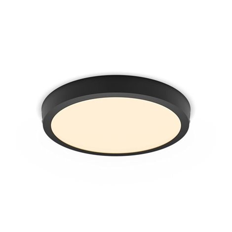 Magneos přisazené LED svítidlo 1x20W 1900lm 2700K IP20 kulaté 28,6cm, černé 3