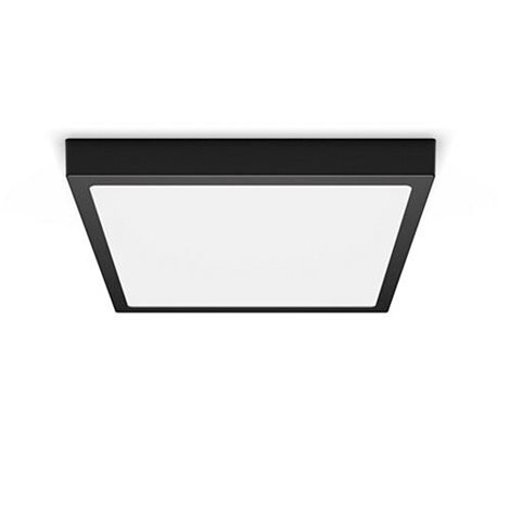 Magneos přisazené LED svítidlo 1x20W 1900lm 2700K IP20 hranaté 28,5cm, černé 1