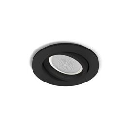 Hue WACA Centura podhledové LED svítidlo GU10 5,7W 350lm 2000-6500K RGB IP20 kulaté, černé