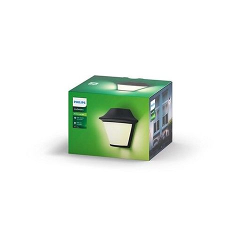 17389/30/PN Serres venkovní nástěnné svítidlo E27 1x42W bez zdroje stmívatelné IP44, černé 2