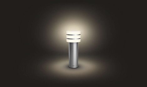 17405/47/P0 Hue White Tuar venkovní sloupkové LED svítidlo E27 1x9,5W 806lm 2700K IP44 nerez 3