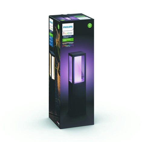 17431/30/P7 Hue WACA Impress venkovní sloupkové LED svítidlo 2x8W 1180lm 2200-6500K RGB IP44 černá 4