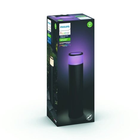 17437/30/P7 Hue WACA Calla venkovní sloupkové LED svítidlo 8W 590lm 2200-6500K RGB 24V IP44 černá 8