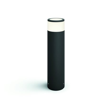 17437/30/P7 Hue WACA Calla venkovní sloupkové LED svítidlo 8W 590lm 2200-6500K RGB 24V IP44 černá 3