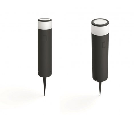 17437/30/P7 Hue WACA Calla venkovní sloupkové LED svítidlo 8W 590lm 2200-6500K RGB 24V IP44 černá 11