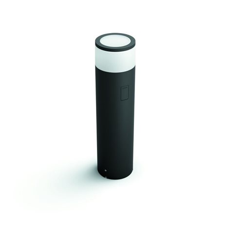 17437/30/P7 Hue WACA Calla venkovní sloupkové LED svítidlo 8W 590lm 2200-6500K RGB 24V IP44 černá 9