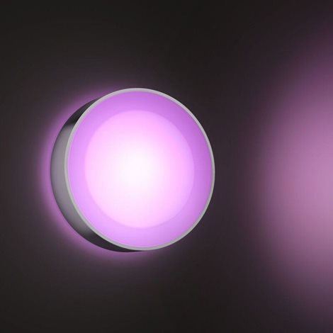 17465/47/P7 HUE WACA Daylo venkovní nástěnné LED svítidlo 1x15W 1060lm 2000-6500K RGB IP44 nerez 4