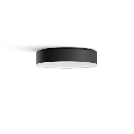 41158/30/P6 Hue WA Enrave S stropní LED svítidlo 1x9,6W 1220lm 2200-6500K IP20 26,1cm černá +ovladač 3