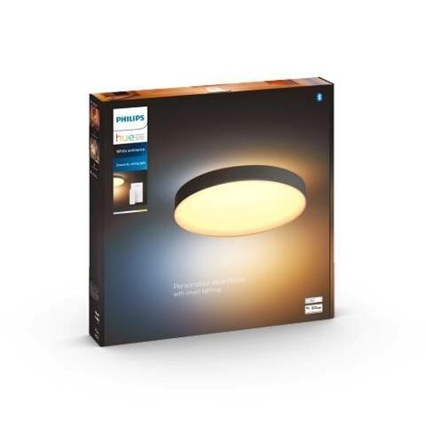 41161/30/P6 Hue WA Enrave XL stropní LED svítidlo 1x48W 6100lm 2200-6500K IP20 55,1cm černá+ovladač 2