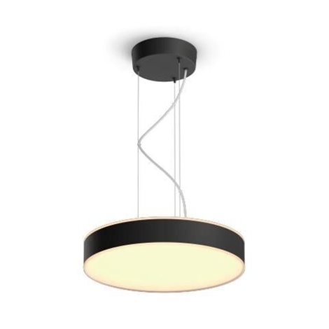 41162/30/P6 Hue WA Enrave závěsné LED svítidlo 1x33,5W 4300lm 2200-6500K IP20 42,5cm černá + ovladač 2