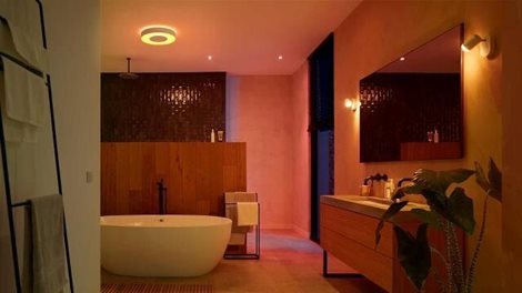 41168/31/P9 Hue WACA Xamento L stropní LED svítidlo 52,5W 3700lm 2000-6500K RGB IP44 42,5cm, bílé 4