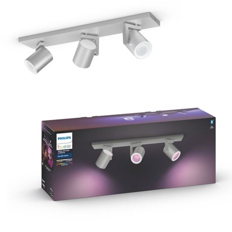 50623/48/P7 Hue WACA Argenta bodové LED svítidlo 3x GU10 5,7W 350lm 2000-6500K RGB IP20 hliník 3