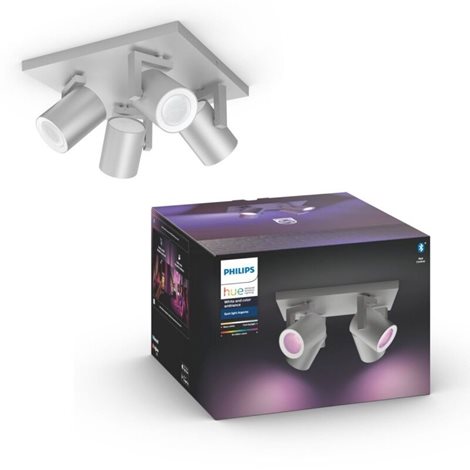 50624/48/P7 Hue WACA Argenta bodové LED svítidlo 4x GU10 5,7W 350lm 2000-6500K RGB IP20 hliník 5