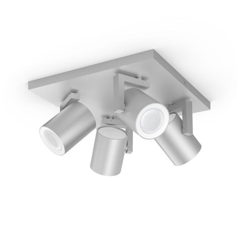 50624/48/P7 Hue WACA Argenta bodové LED svítidlo 4x GU10 5,7W 350lm 2000-6500K RGB IP20 hliník 6