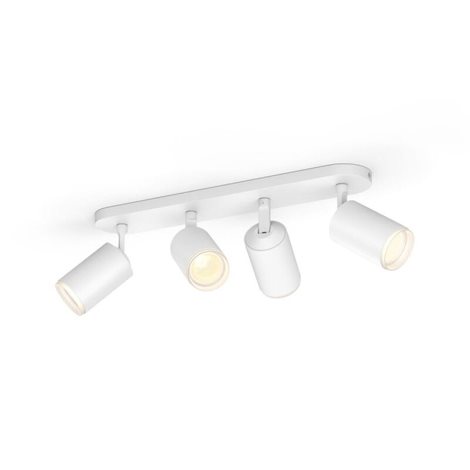 50634/31/P7 Hue WACA Fugato bodové LED svítidlo 4x GU10 5,7W 350lm 2000-6500K RGB IP20, bílé 1