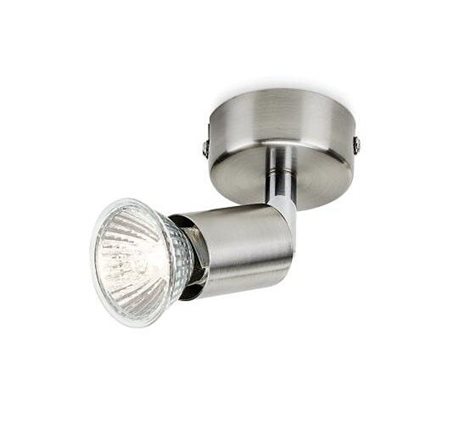 55030/17/PN Carrea bodové svítidlo 1xGU10 50W, niklové 4