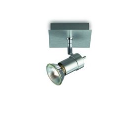 55080/48/PN Titan bodové svítidlo 1xGU10 50W IP20, hliníkové