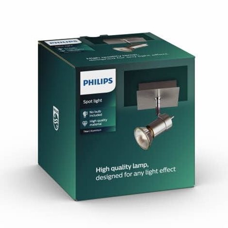55080/48/PN Titan bodové svítidlo 1xGU10 50W IP20, hliníkové 2