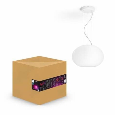 Hue WACA Flourish závěsné LED svítidlo 1x39,5W 2750lm 2000-6500K RGB IP20, bílé 4