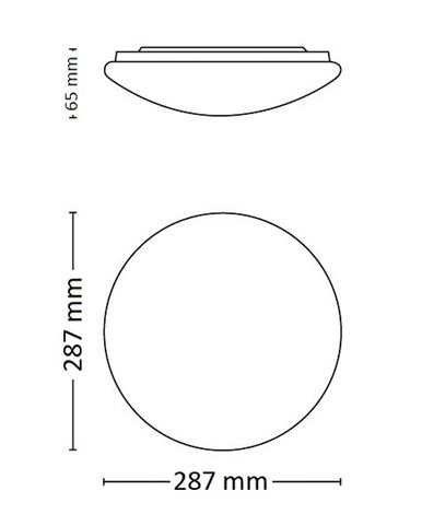 31814/31/16 Twirly přisazené LED svítidlo 1x12W 1200lm 2700K IP20 28,7cm, bílé 6