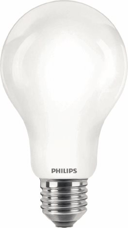 LED žárovka Philips Classic 150W A67 E27 WW FR ND 17,5W 2452lm 1