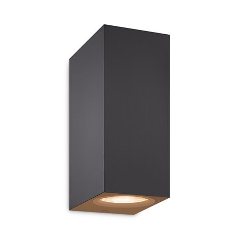 WiZ Up&Down nástěnné LED svítidlo 2xGU10 4,7W 345lm 2200-6500K RGB IP20, černé 1