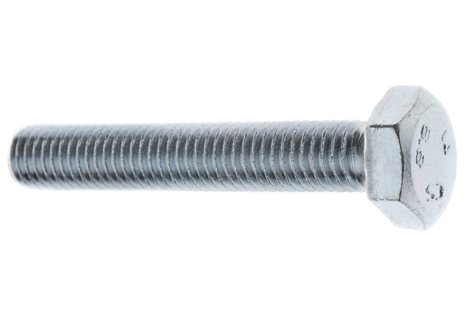 Šroub M10x40 DIN 933 8.8/ZN šestihranná hlava
