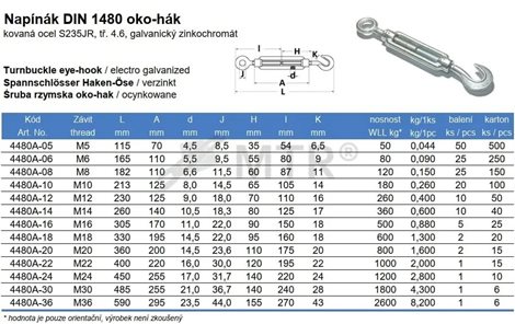 Napínací šroub M12 DIN 1480 O-H ZN 2