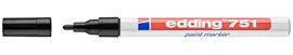 EDDING 751 Č Popisovač černý 1-2mm