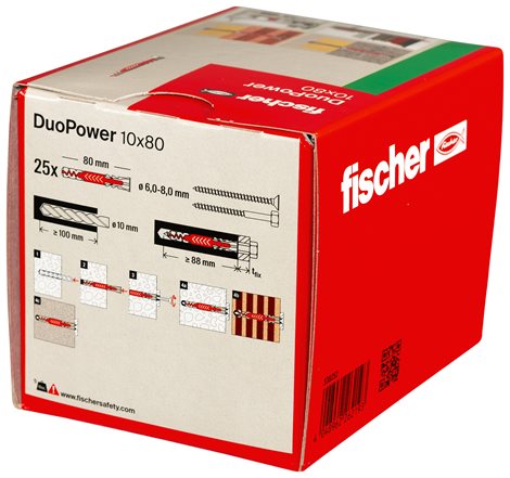 538252 Hmoždinka fischer DuoPower 10x80 2