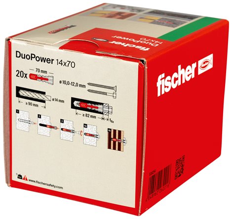 538254 Hmoždinka fischer DuoPower 14x70 2