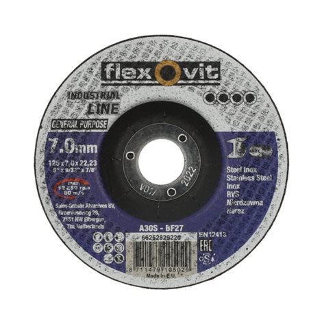 Kotouč FLEXO brusný, Uni 125x7,0x22