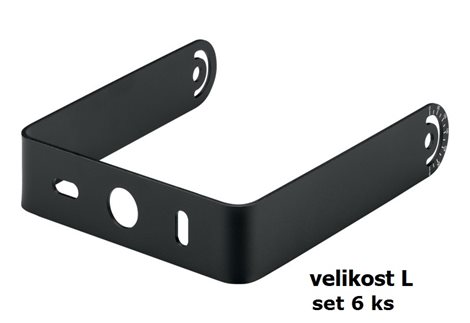 SET OF GEORGE STIRRUP L (6 ks) Sada velkých třmenů 1