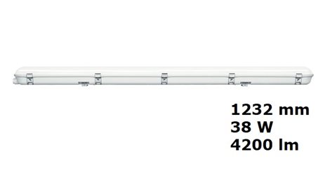 JULIE 1200 LED IP65 4200 840 CONNECT LED svítidlo prachotěsné 38W 4000K 4200lm 1