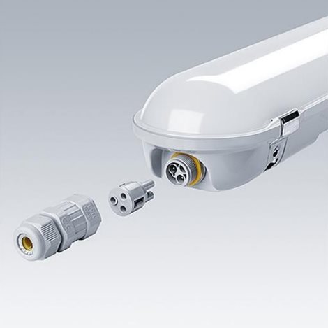 JULIE 1500 LED IP65 6300 840 CONNECT LED svítidlo prachotěsné 55W 4000K 6300lm 4