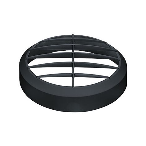 LARA GRILLE TRIM LARGE 300 BLK Rámeček černý 300mm s mřížkou 3