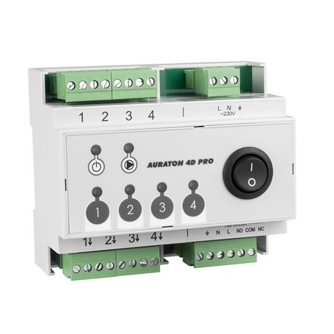 Auraton Virgo (4D PRO) ovládací terminál 1-4 zóny vytápění + ovládání kotle a čerpadla