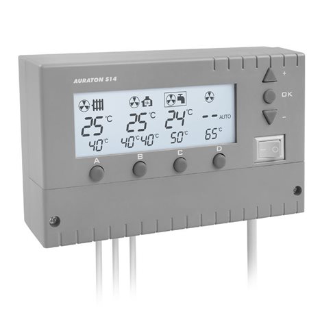 Auraton Ursa (S14) termostat pro oběhová čerpadla UT,TUV,ventilátor,230V, 5A