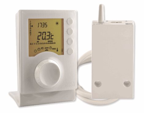 TYBOX 137+ Bezdrátový týdenní programovatelný termostat, max. 5A