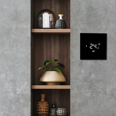 AURATON 2YA WiFi (černý) termostat s ovládáním přes WiFi, napájení 230V, možnost uzamčení (topení, c 3