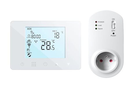 Auraton Orion 230 V SET (WiFi) Bezdrátový termostat s přijímačem do zásuvky, ovládání přes WiFi 2