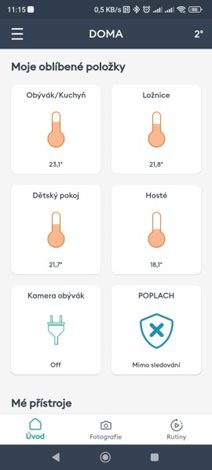 TYDOM Home Internetová brána pro vzdálené ovládání domácnosti výrobce Delta Dore 6