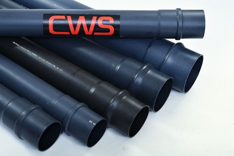 PVC trubka s hrdlem 110/3,2/6000, třída 3 2