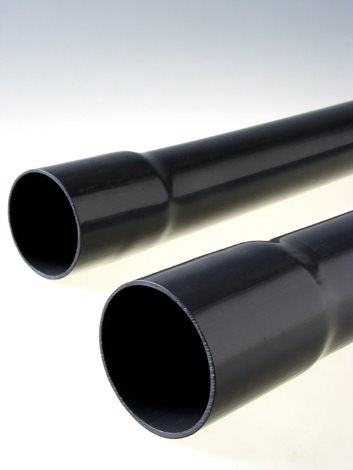 PVC trubka s hrdlem 160/4,7/6000, třída 3 4