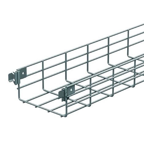 HL CVF100.200 Žlab drátěný Klik - s integrovanou spojkou 200x100 mm, délka 3 m, galvanicky