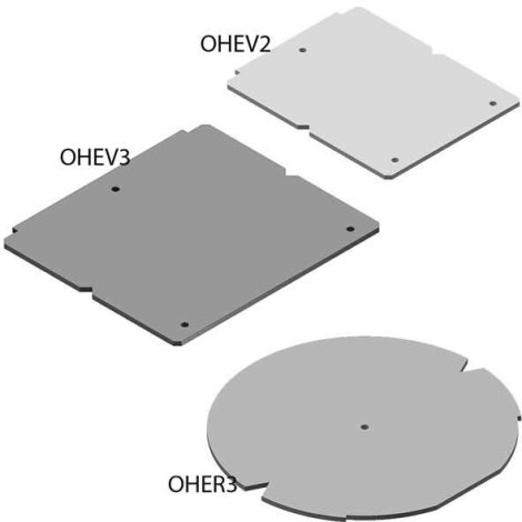 HL OHEV2.5 Kartonová výplň obdélníková, tl. 5 mm