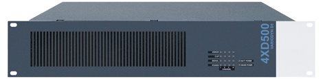 580249.11 Výkon. zesil.. 4XD500, 100V EN54, verze 1.1