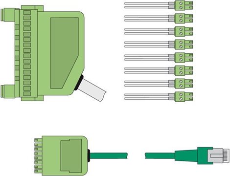 583482A Patchkabel Cat5, 2m, modrý (DAL) 3